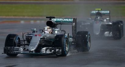 Hamilton e Rosberg (Afp)