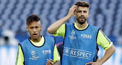 Barcellona, Piqué e la "bugia" su Twitter: "Neymar? Sapevo che sarebbe andato via"