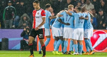 Champions League: il Manchester City batte 4-0 il Feyenoord