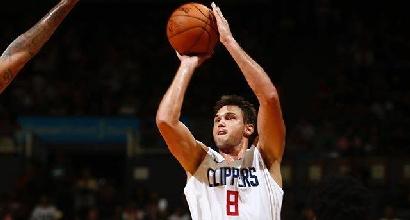 NBA: Houston fa nove di fila, tripla doppia per James e Westbrook, sorridono Gallinari e Belinelli