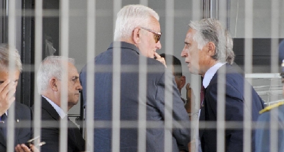 I presidenti Sesti e Malagò (LaPresse) I presidenti Sesti e Malagò (LaPresse)