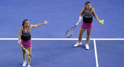 Vinci ed Errani (Ansa) Vinci ed Errani (Ansa)