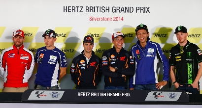 Rossi Marquez Silverstone foto MotoGP Rossi Marquez Silverstone foto MotoGP