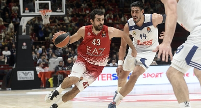 Basket, Eurolega: Milano cade al Forum, il Real Madrid vince 101-90