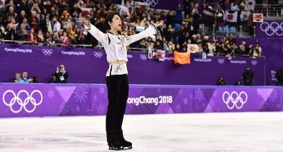 PATTINAGGIO: ORO AL GIAPPONESE HANYU. RIZZO 21°