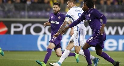 Fiorentina-Inter, foto Lapresse