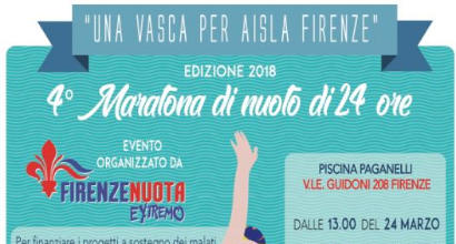 Nuotare per solidarietà con "Una vasca per AISLA"