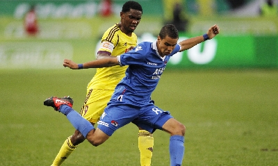 Eto'o con l'Anzhi, foto Ansa Eto'o con l'Anzhi, foto Ansa