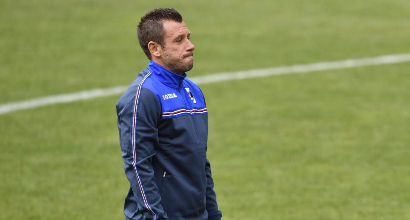 Allenamento calcio Sampdoria portiere Allenamento calcio Sampdoria portiere