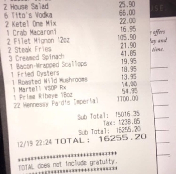 Nfl, le insidie di una cena con la squadra: l'ultimo paga il conto... da 16mila dollari