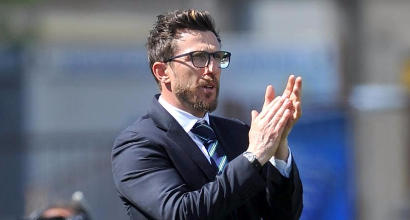 Roma, Di Francesco chiama Totti: stai vicino a me Roma, Di Francesco chiama Totti: stai vicino a me