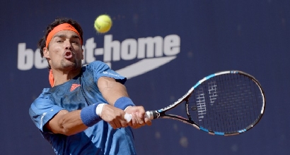 Fognini, foto Afp