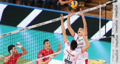 SuperLega: Trentino piega Perugia SuperLega: Trentino piega Perugia