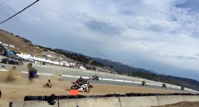 MotoAmerica, doppia tragedia a Laguna Seca: muoiono Bernat Martinez e Dani Rivas
