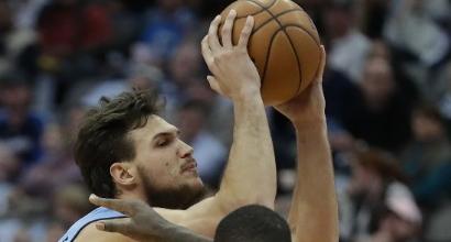 Gallinari, foto AFP