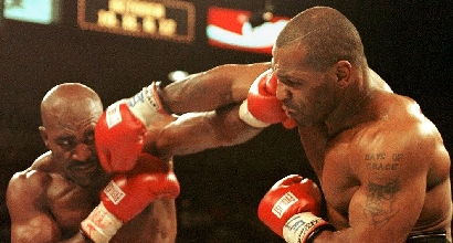 Tyson-Holyfield, foto AFP Tyson-Holyfield, foto AFP