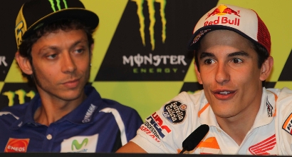 Valentino Rossi e Marc Marquez, foto IPP Valentino Rossi e Marc Marquez, foto IPP