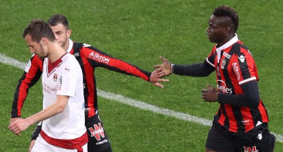 Ligue 1: Balotelli trascina il Nizza, il Lione fa harakiri