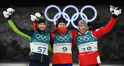 BIATHLON M, BOE VINCE LA 20 KM. MALE GLI AZZURRI