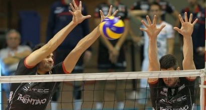 Volley, A1: riscatto Trento, Cuneo al tappeto Volley, A1: riscatto Trento, Cuneo al tappeto
