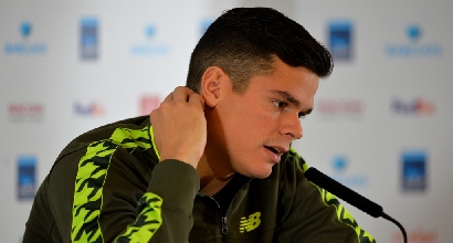 Raonic, Foto Afp Raonic, Foto Afp