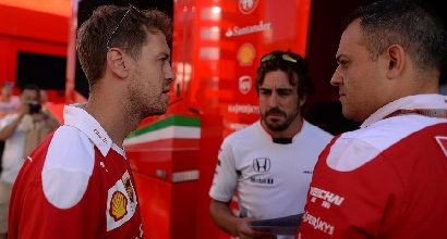 Vettel e Alonso (LaPresse)