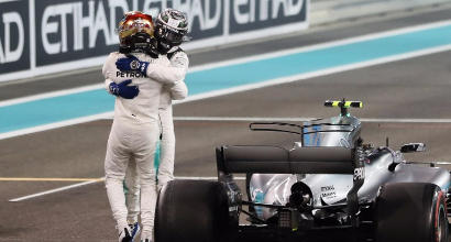 Bottas-Hamilton, AFP