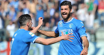 Serie B: l'Empoli allunga in vetta, Frosinone frenato in casa dallo Spezia