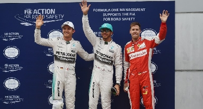 F1, Malesia: Lewis Hamilton in pole, capolavoro di Vettel a Sepang F1, Malesia: Lewis Hamilton in pole, capolavoro di Vettel a Sepang