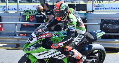 Superbike, Sykes davanti nelle prime libere di Assen