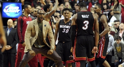 Nba: Bargnani e Datome ko, Miami vince senza LeBron Nba: Bargnani e Datome ko, Miami vince senza LeBron