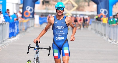 TRIATHLON: FABIAN CHIUDE 14ESIMO
