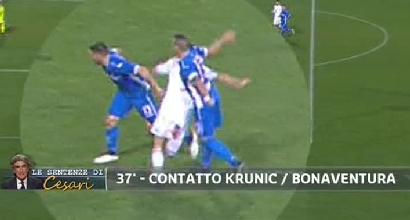 Serie A, la moviola della 14.a giornata