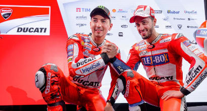 Lorenzo e Dovizioso (LaPresse)