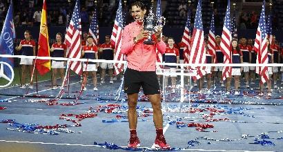 US Open: la gioia di Nadal: "Un anno incredibile"