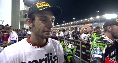 Superbike, Sylvain Guintoli: "E' un grande momento" Superbike, Sylvain Guintoli: "E' un grande momento"