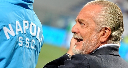 Napoli, De Laurentiis: "Napoli, adesso credici: sei forte, basta timori!"