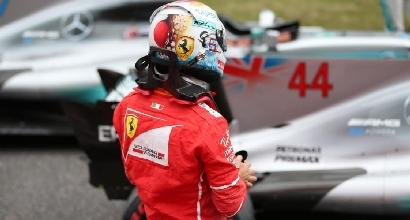F1, Vettel si arrende: "Per il Mondiale ora è dura"