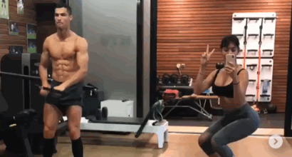 Russia 2018, CR7 non perde tempo e si allena con Georgina
