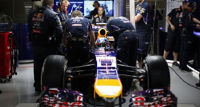 Vettel in Cina (AFP) Vettel in Cina (AFP)