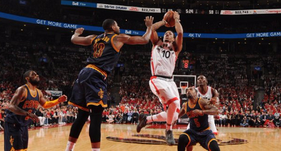 Nba, playoff: Toronto è viva, Cleveland al primo ko