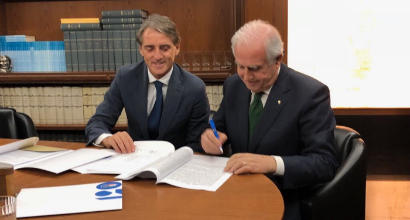 Nazionale, Mancini è ufficialmente il nuovo ct