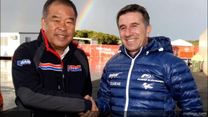 Martinez e Nakamoto foto MotoGP.com Martinez e Nakamoto foto MotoGP.com