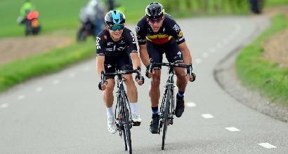 Ciclismo: Gilbert ricoverato in ospedale