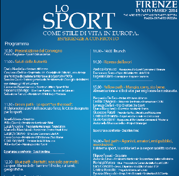 Sport 3.0 Foundation: il primo convegno a Firenze Sport 3.0 Foundation: il primo convegno a Firenze
