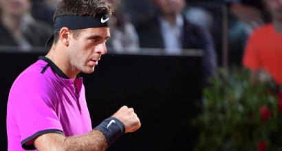 Del Potro, Foto LaPresse