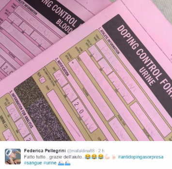 Pellegrini, gaffe social: numero di telefono e indirizzo su Twitter