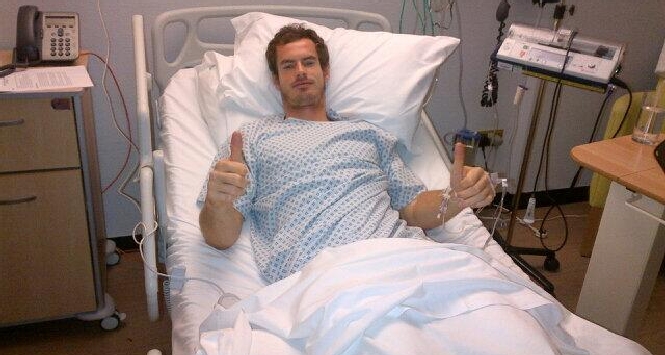 Tennis: per Andy Murray intervento riuscito Tennis: per Andy Murray intervento riuscito