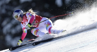 Sci, Super G Garmisch: ruggito di Lindsey Vonn, Brignone sesta Sci, Super G Garmisch: ruggito di Lindsey Vonn, Brignone sesta