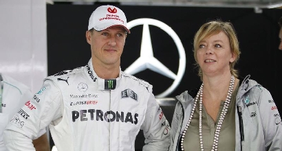 Schumi e Sabine Kehm, foto IPP Schumi e Sabine Kehm, foto IPP